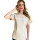 Unisex Nude & White WORTHY T-shirt
