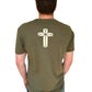 Unisex Green & Nude WORTHY T-shirt