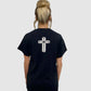 Unisex Black & White WORTHY T-shirt