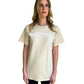 Unisex Nude & White WORTHY T-shirt