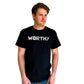 Unisex Black & Nude WORTHY T-shirt